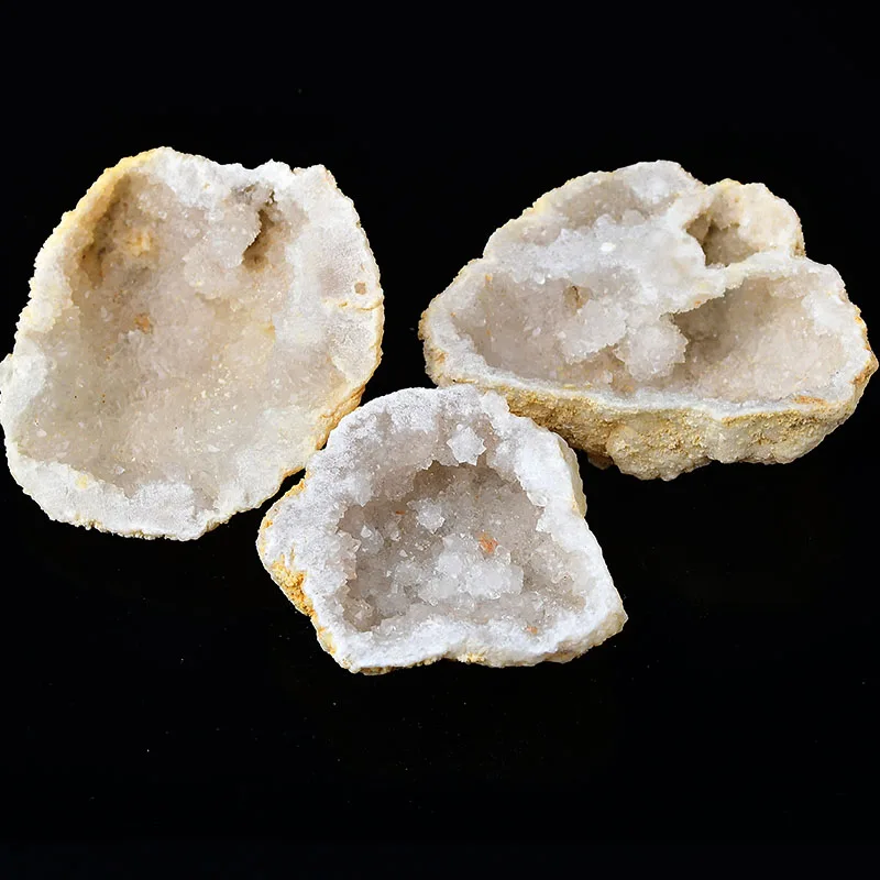 50-200g Natural Agate Geode Raw Crystal Mineral Energy Healing Crystals Lucky Decor Stone Cluster Cave Collection Specimen