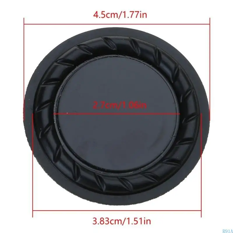 R91A -Lautsprecher Bass Membran Lautsprecher Reparaturteile Zubehör DIY Heimatheater 45 -mm -Lautsprecher Vibrationsschild