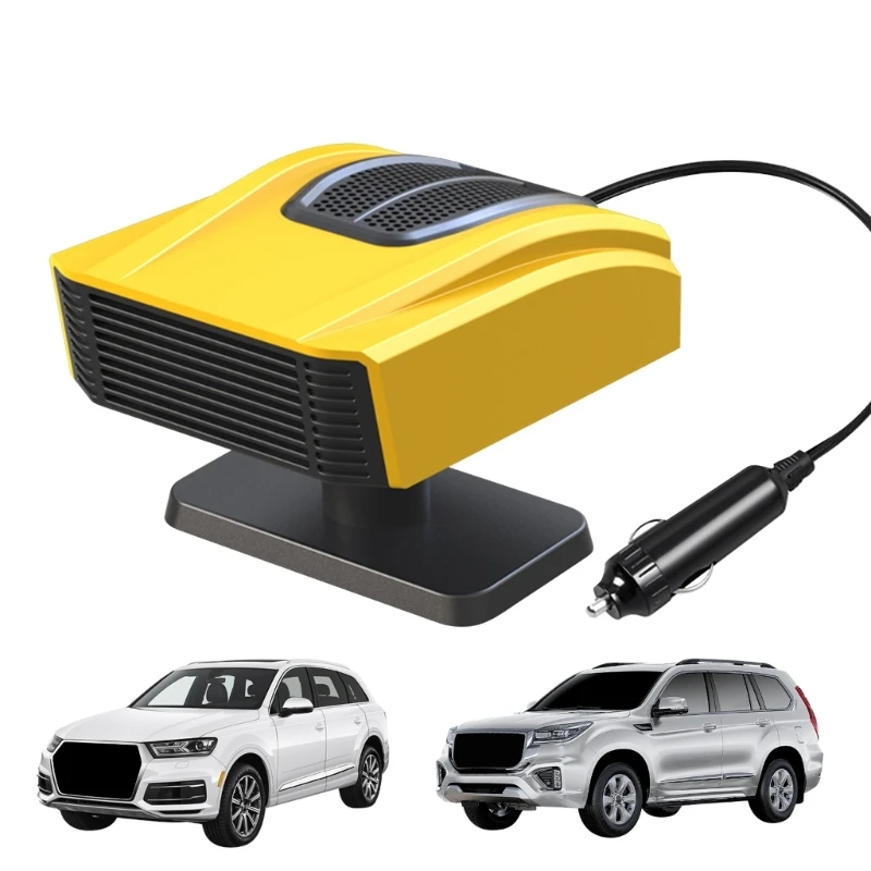 Y4UA 12V Auto Heater Movable Defrost Fan Rapid Warm Air For Various Vehicle Use