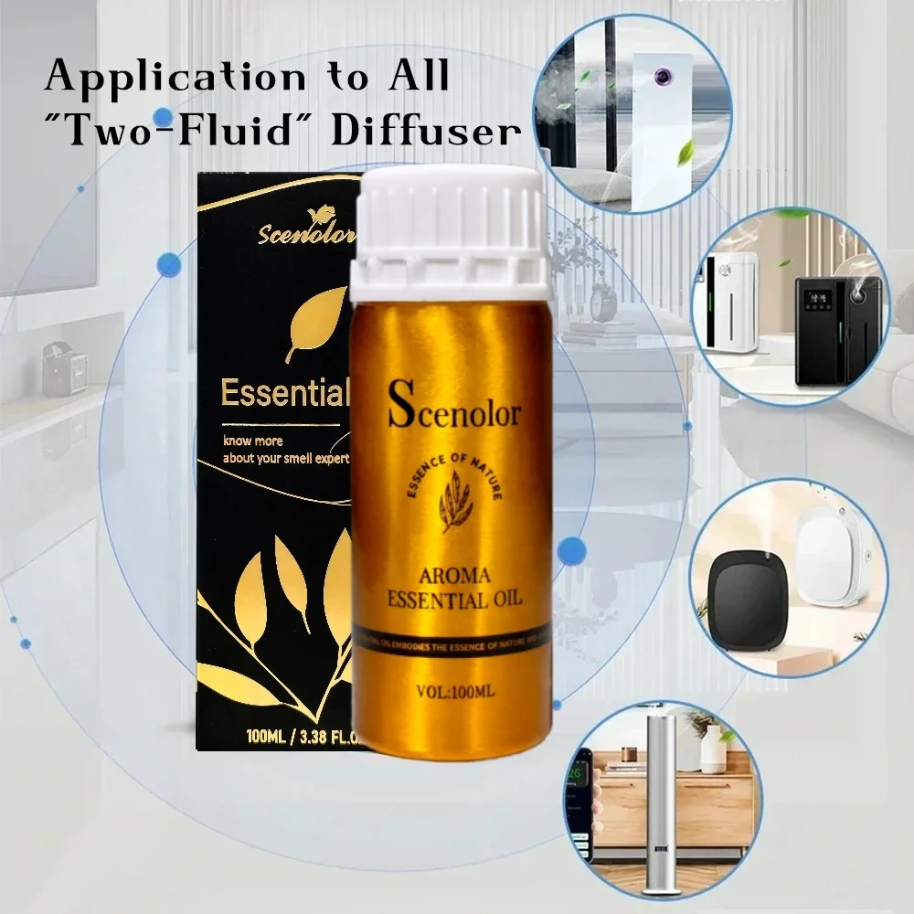 น้ำมันหอมระเหยสำหรับบ้าน 100 มล. สารสกัดจากพืชบริสุทธิ์ น้ำหอมสำหรับโรงแรม กลิ่นหอมปรับอากาศ สำหรับเครื่องกระจายกลิ่นหอม ผลิตภัณฑ์ใหม่ปี 2025 บรรจุภัณฑ์