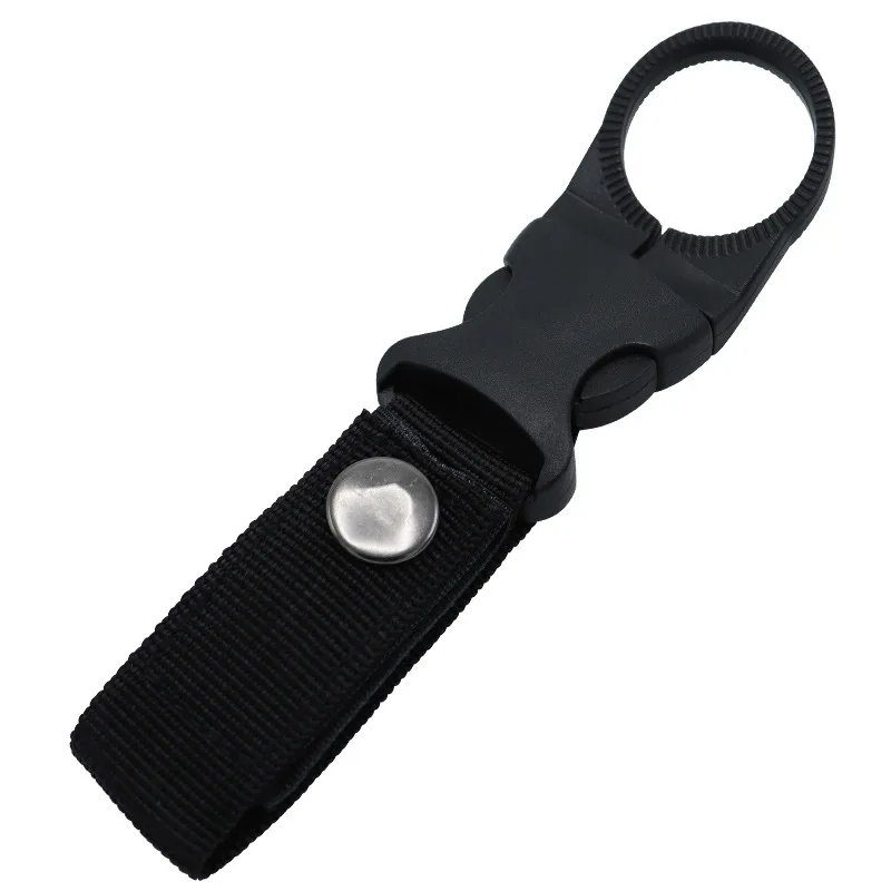 Gurtband Wasserflaschenhalter Klettern Karabiner Gürtel Rucksack Aufhänger Haken Clip Multifunktions Wasserflasche Nylon Schnalle Haken Clip
