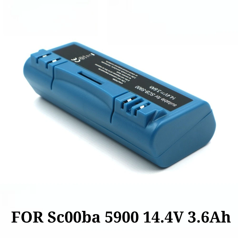 

14.4V 3.6Ah Ni-MH Replacement Battery for Sc00ba 5900 Robot Vacuum Cleaner Rechargeable Battery Pack