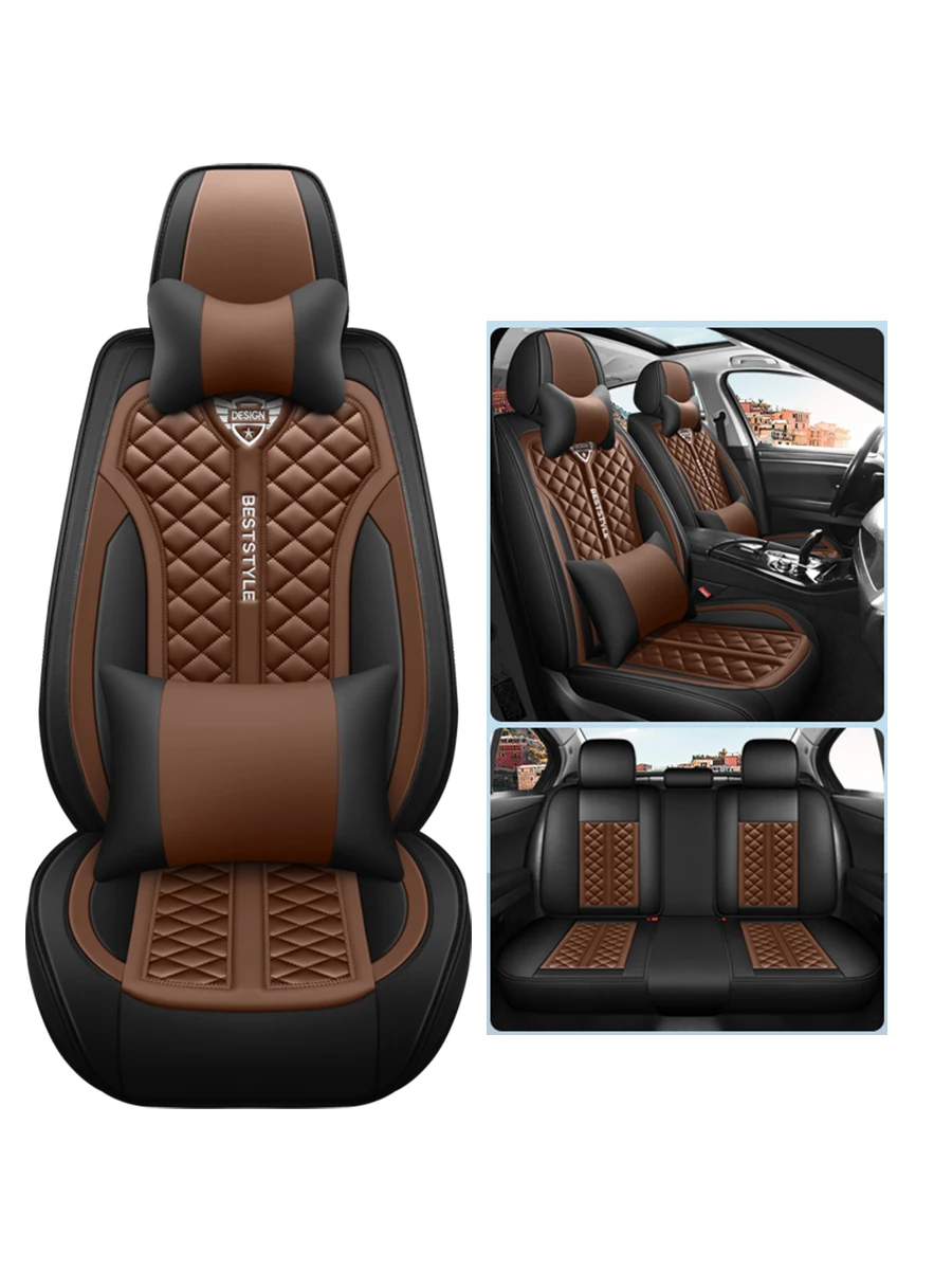 

Universal Car Seat Cover Full Set for Chery Tiggo 8 7 Pro Front Rear Seat Protector Cushion Interior Accessories for Auto Parts