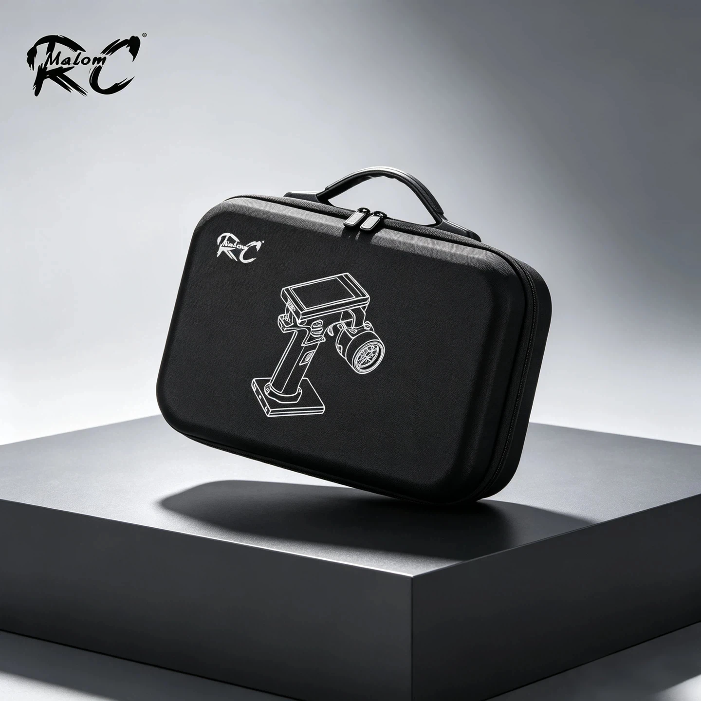 RC Transmitter Carrying Bag Storage Handbag for Noble NB4 Remote Control – Tool Organizer Controller Pouch Upgrade Part