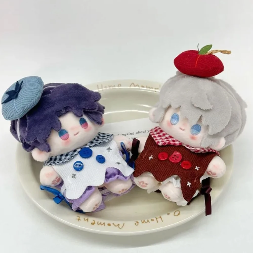 

Fruit Cake 10cm Cotton Doll Clothes Blueberry Super Cute 10cm Doll Clothes Outfit Lovely Suit Doll Dress Up Clothes Set