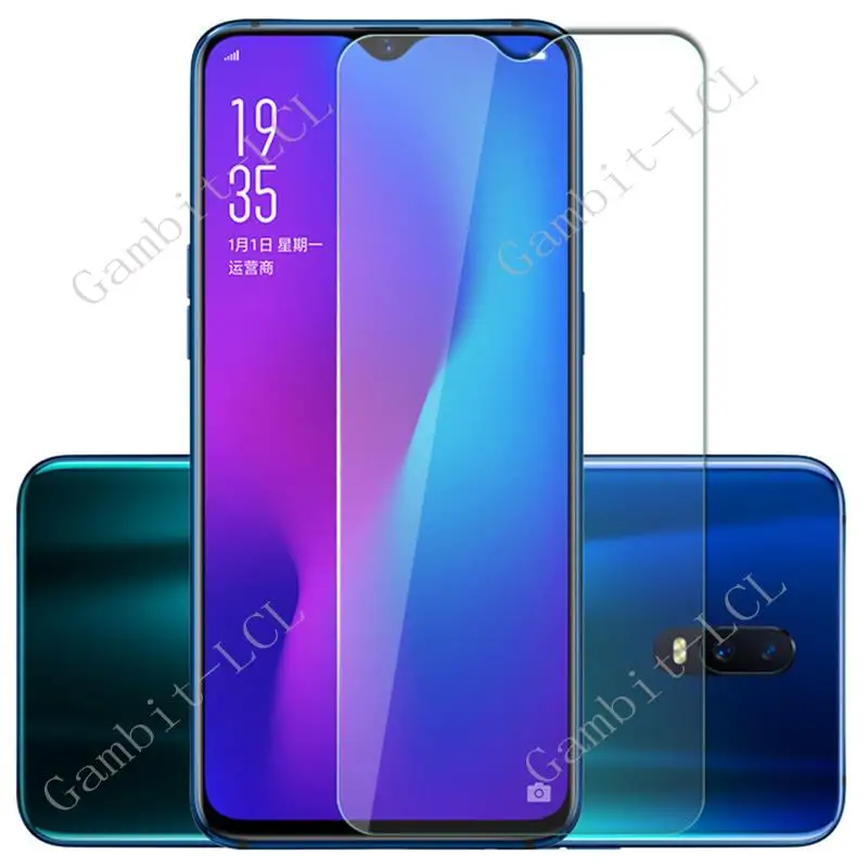 3Pcs Protection Glass For OPPO A5 A9 2020 A5s Reno Z 2 Reno3 A3s AX7 Pro F7 F9 R17 Neo RX17 Tempered Screen Protector Cover Film