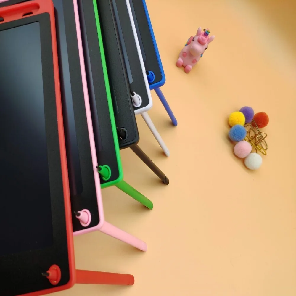 อิเล็กทรอนิกส์ LCD กระดานเขียนของเล่นเด็ก Graffiti หน้าจอสีสันสดใสกระดานข้อความของขวัญ