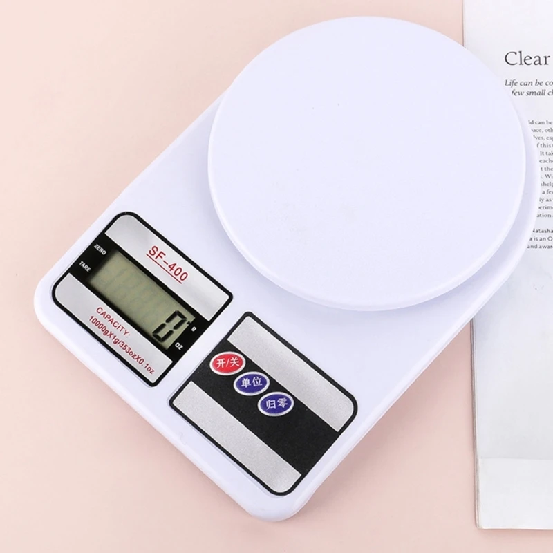 1PC Household Scale Digital Kitchen Scale Weighing Tool ABS Material Baking Scale Coffee Scale Perfect for Baking Coffee Beans