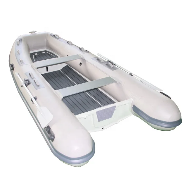 High Quality PVC/HYPALON Aluminum Hull RIB Rigid Inflatable 390 Boat For Sale
