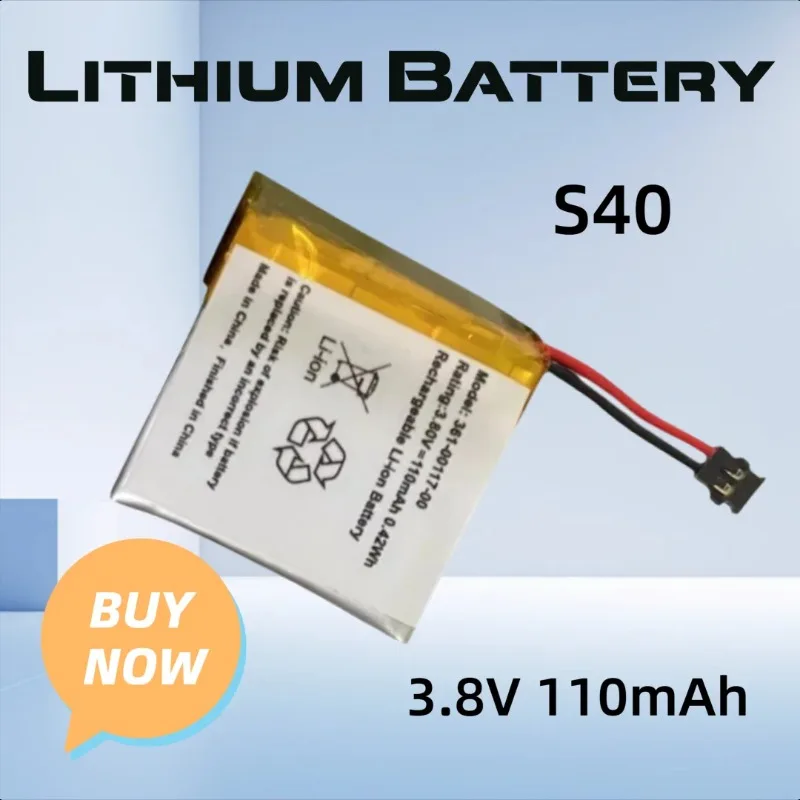 

110mAh for Garmin Approach S40 Lithium Battery