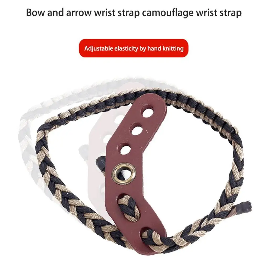 Braided Wrist Sling Tools Adjustable Outdoor Hanging Rope Equipment