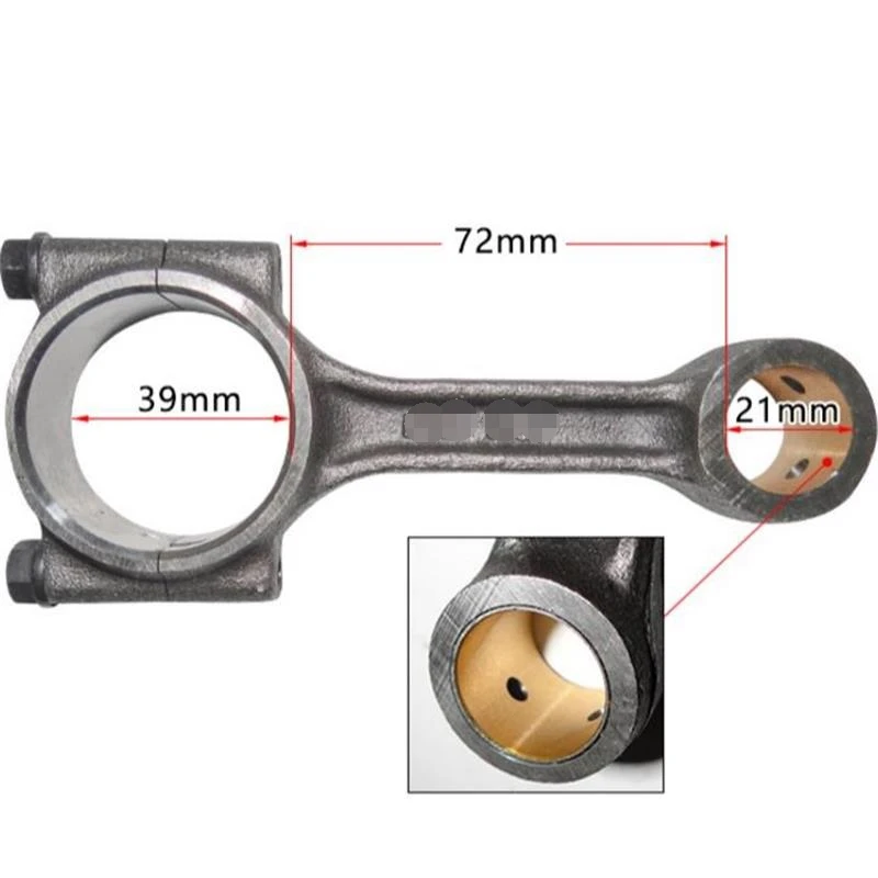 L70 CONNECTING ROD FOR YANMAR  L70DET  6HP DIESEL ENGINE TILLER GENERATOR CULTIVATOR CON  WATER PUMP etc