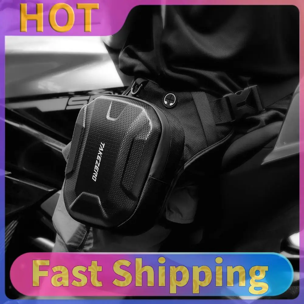 

Motorcycle Leg Side Bag Adjustable Bicycle Thigh Belt Bag Large Capacity Cycling Crossbody Bag for Outdoor Sports Ride