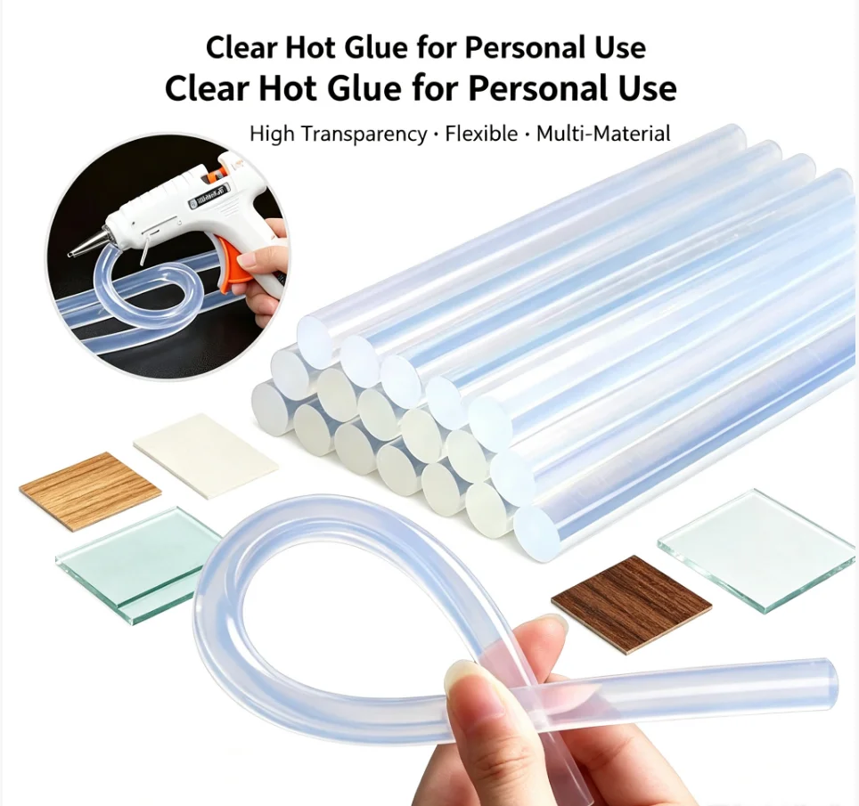 7/11mm *100mm 10pc Hot Melt Glue Sticks, Mini Size Glue Gun Sticks, For Glue Gun DIY Art Craft, General Repairs Home Decoration