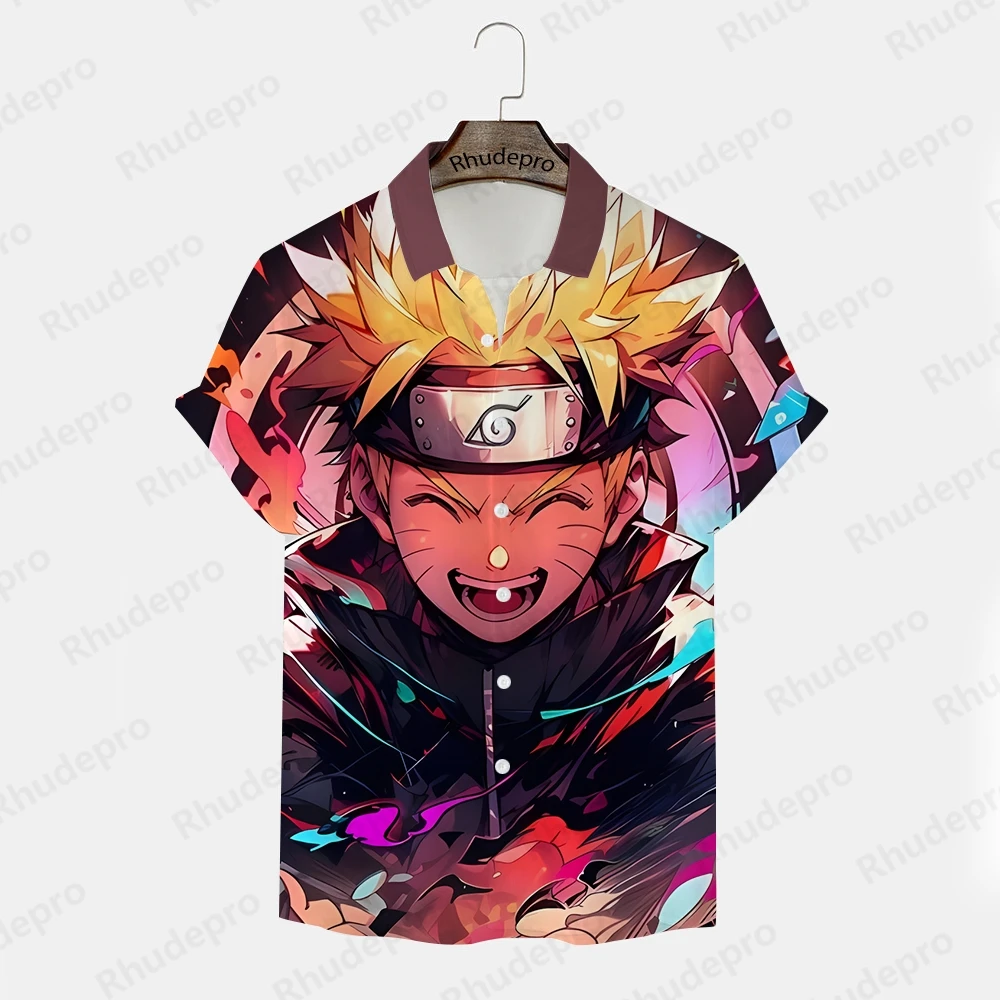 

New Naruto Umaki Shirt Short 2024 Men Sleeve Tee Streetwear Tops Anime Harajuku Style Children's Cosplay Hip Hop Y2k