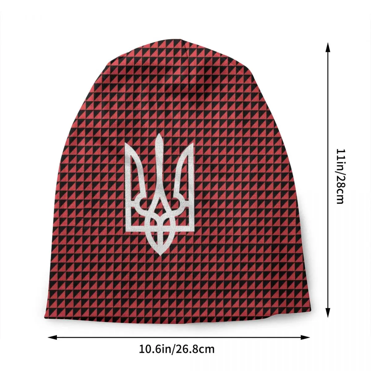 Ukraine Emblem Flag Beanie Cap Unisex Winter Bonnet Homme Knit Hats Hip Hop Outdoor Tryzub Ukrainian Proud Skullies Beanies Hats