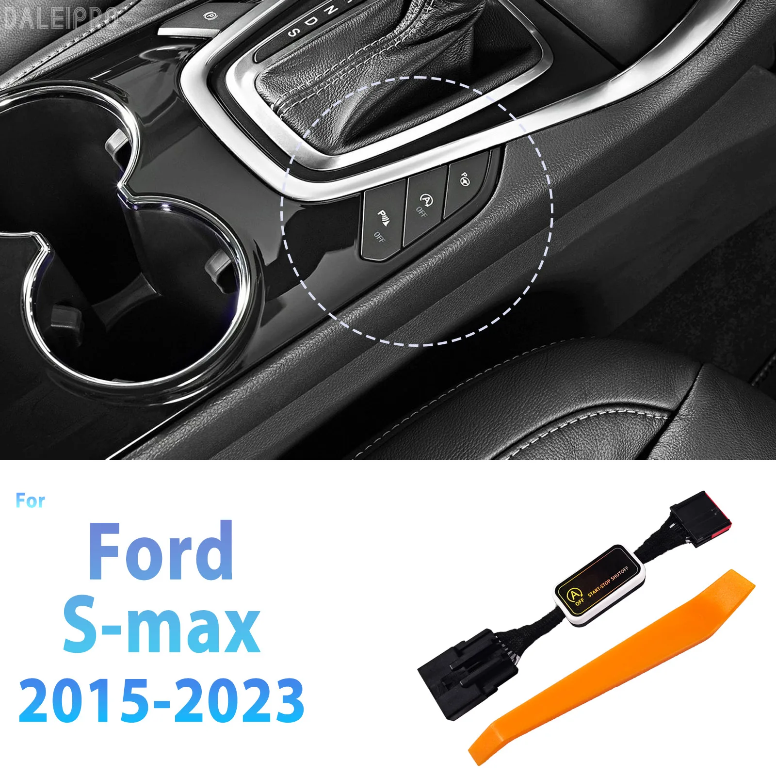 For Ford S-max 2015 2016 2017 2018 2019-2023 Automatic Stop Start Engine System Memory Module Cancel Car Auto Start Stop Switch