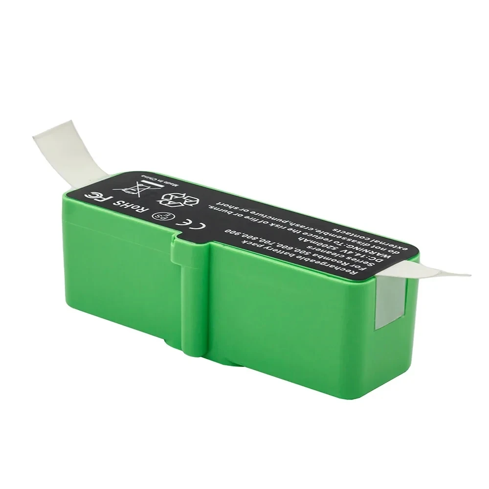 

14.4V 5200mAh 6400mAh Li-Ion Rechargeable Battery Pack 4S 2P Suitable For iRobot-860 5-9 SeriesSpare Battery New Wholesale