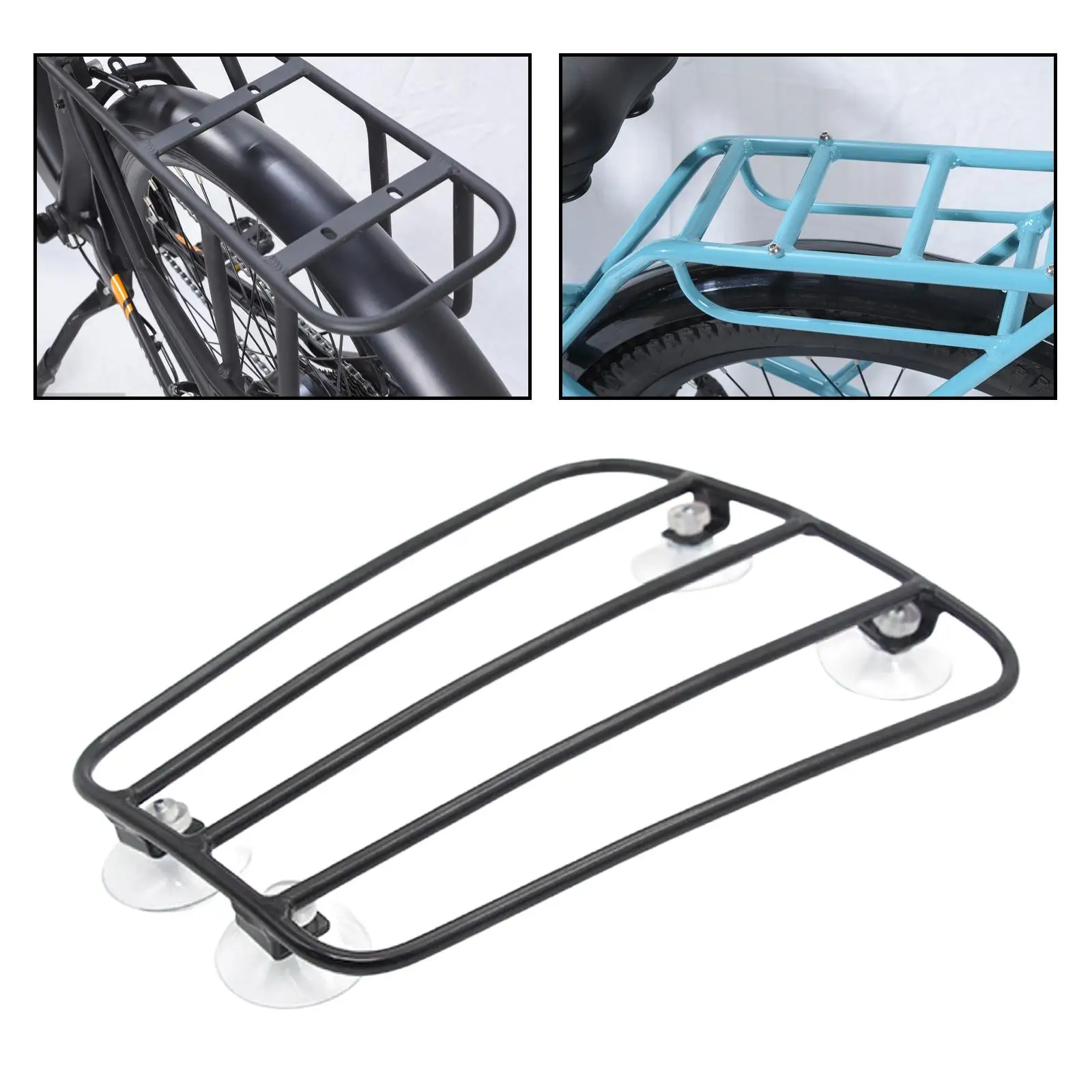 

Generic Motorcycle Fuel Tank Luggage Rack Simple Installation Luggage Holder