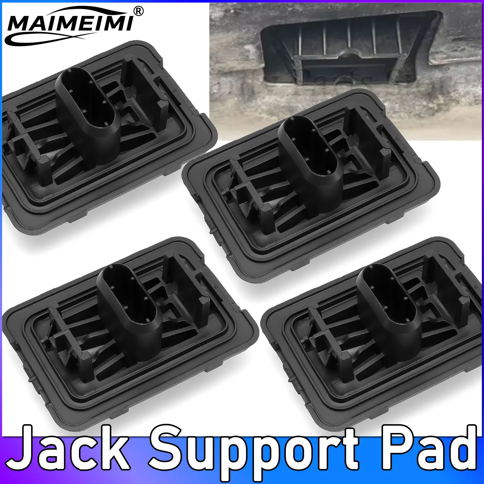 

1/2/3/4pcs Car Jack Pad Support 51717169981 For BMW Mini F55 F56 F57 1 2 3 4 6 Series E81 E87 E82 E90 E91 F07 F10 F11 F13