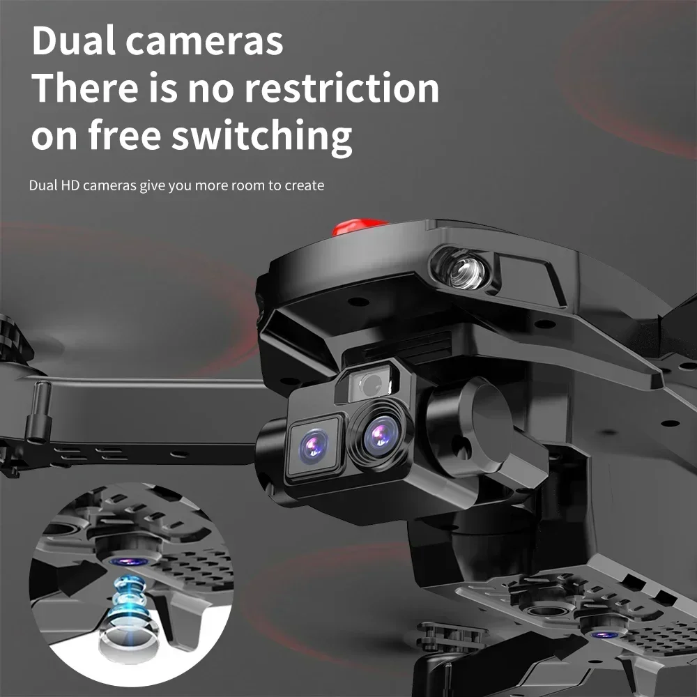 CS-1 Drone 6K Professional Dual camera ESC WIFI FPV Four Axis Folding RC Aerial Photography Toy night vision dron 4k profesional