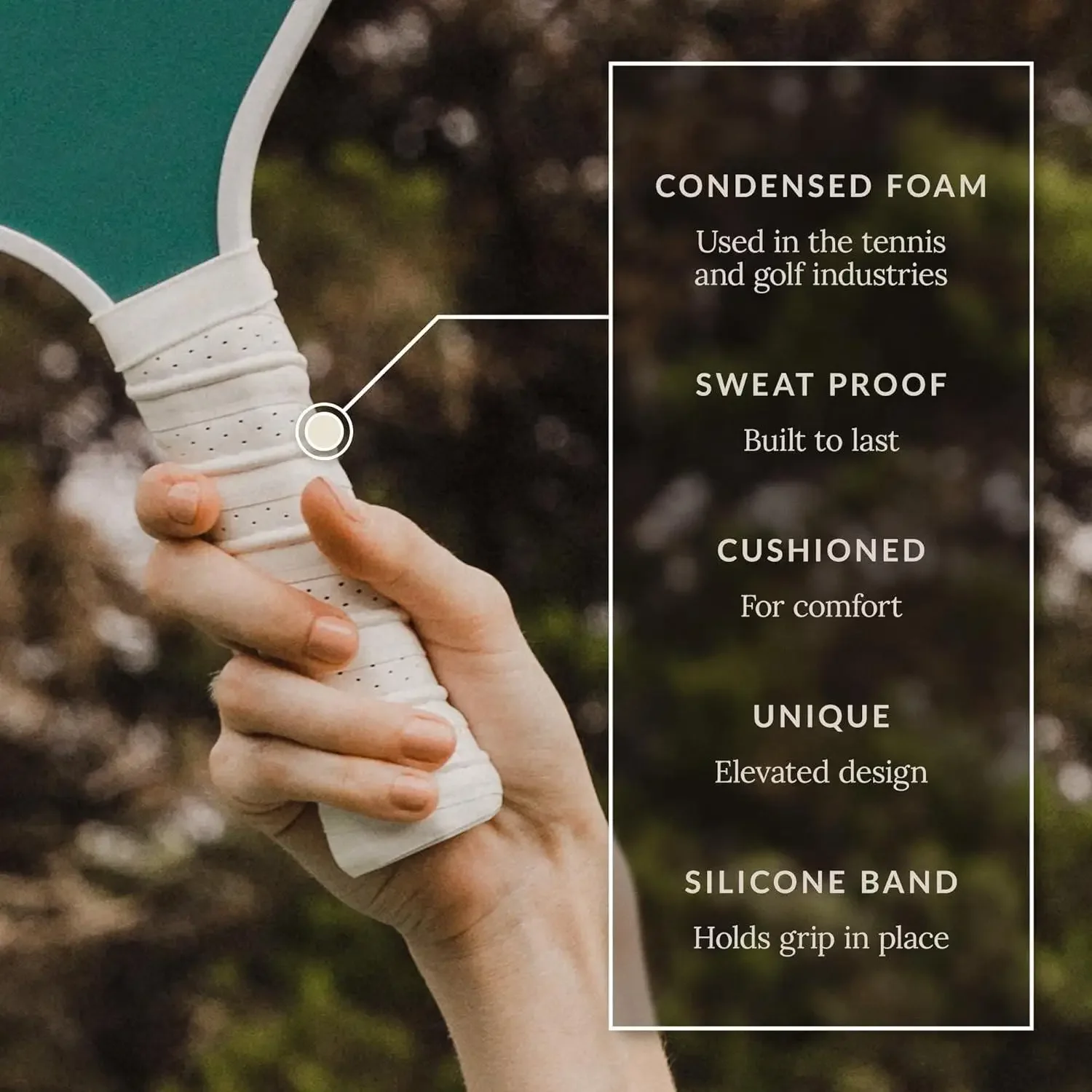 Starter-Set aus Premium-Pickleball-Paddeln und vier (4)-Pickle-Bällen – leichte, wabenförmige Ce- und bequeme Griffe – perfekt