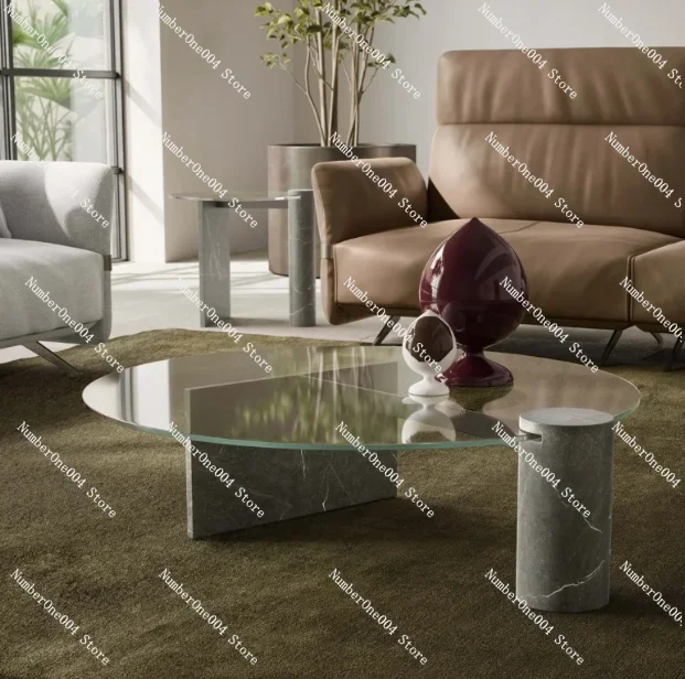 Suitable for glass coffee tables, light luxury marble bases, minimalist living rooms, and modern metal coffee tables