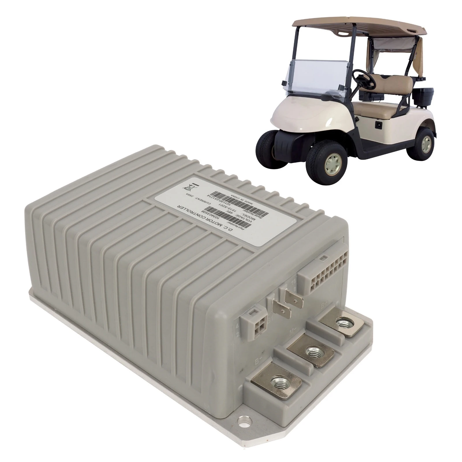 وحدة تحكم المحرك 48 فولت 250A تشغيل سلس 1515 ‐ 5201 بديل لنادي السيارات السابقة نظام EXCEL 250A وحدة تحكم المحرك