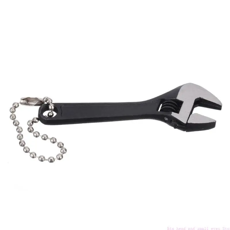 

Mini Adjustable Spanner 2.5" Small Steel Spanner Jaw Wrench Hand Wrench Tools