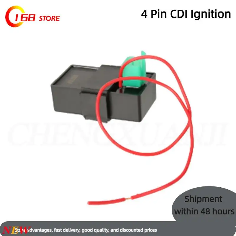 4 Pin CDI Ignition Box for Motorcycle GY6 Igniter – Compatible with 50cc, 60cc, 80cc, 100cc, 125cc, 150cc, 180cc, 200cc, 250cc