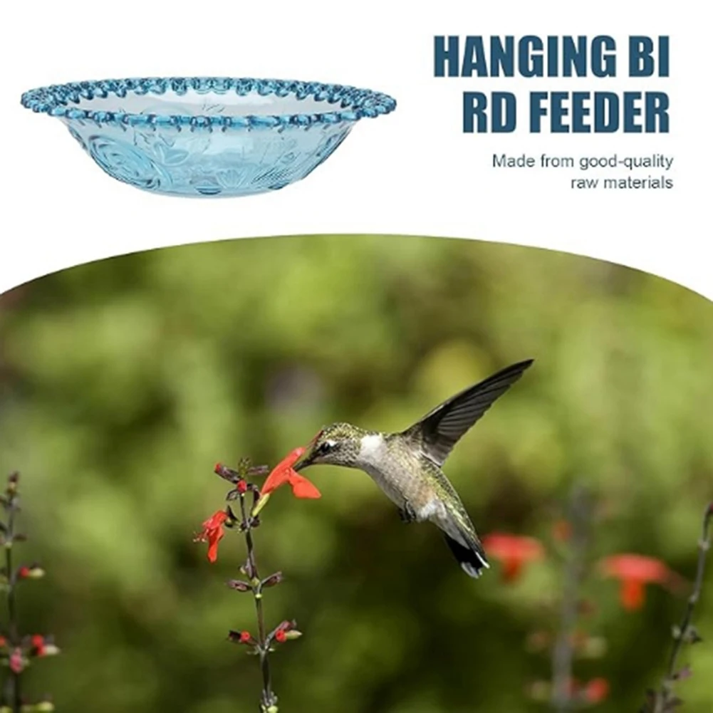 

A68G-Bee Feeder ,Hanging Bee Watering Station For Feeding Butterfly Bath Bowl Bird Food Tray