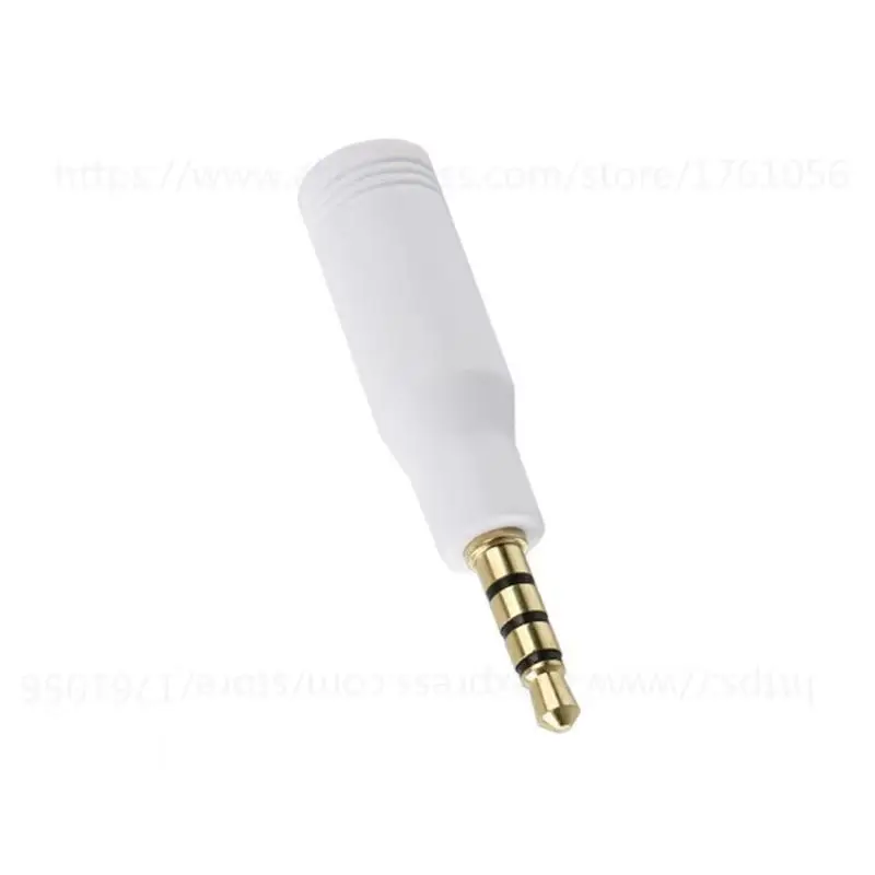 Jack Stereo Audio Adapter 3.5mm 4 Pole Male to 3.5mm 3 Pole Female 3.5 M/F Adaptor