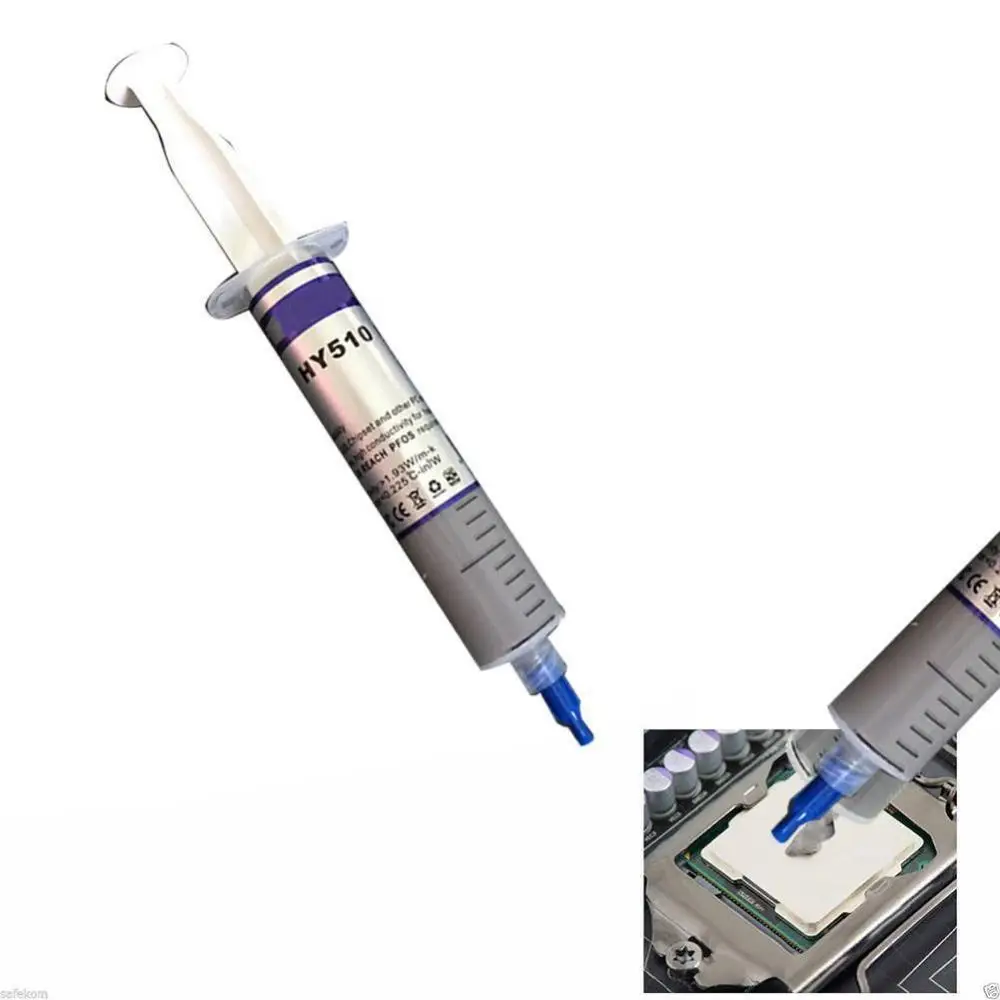30g Syringes Shape Thermal Conductive Grease Paste CPU Heatsink Chipset Cooling Grease for VGA Chipset Radiator PC Component - zdjęcie 1