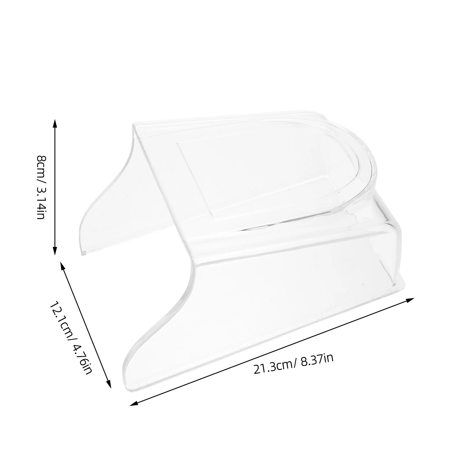 Waterproof Transparent Cover for Access Control Keypad 8.37x4.76x3.14 Plastic Outdoor Doorbell Rainproof Protector Shield