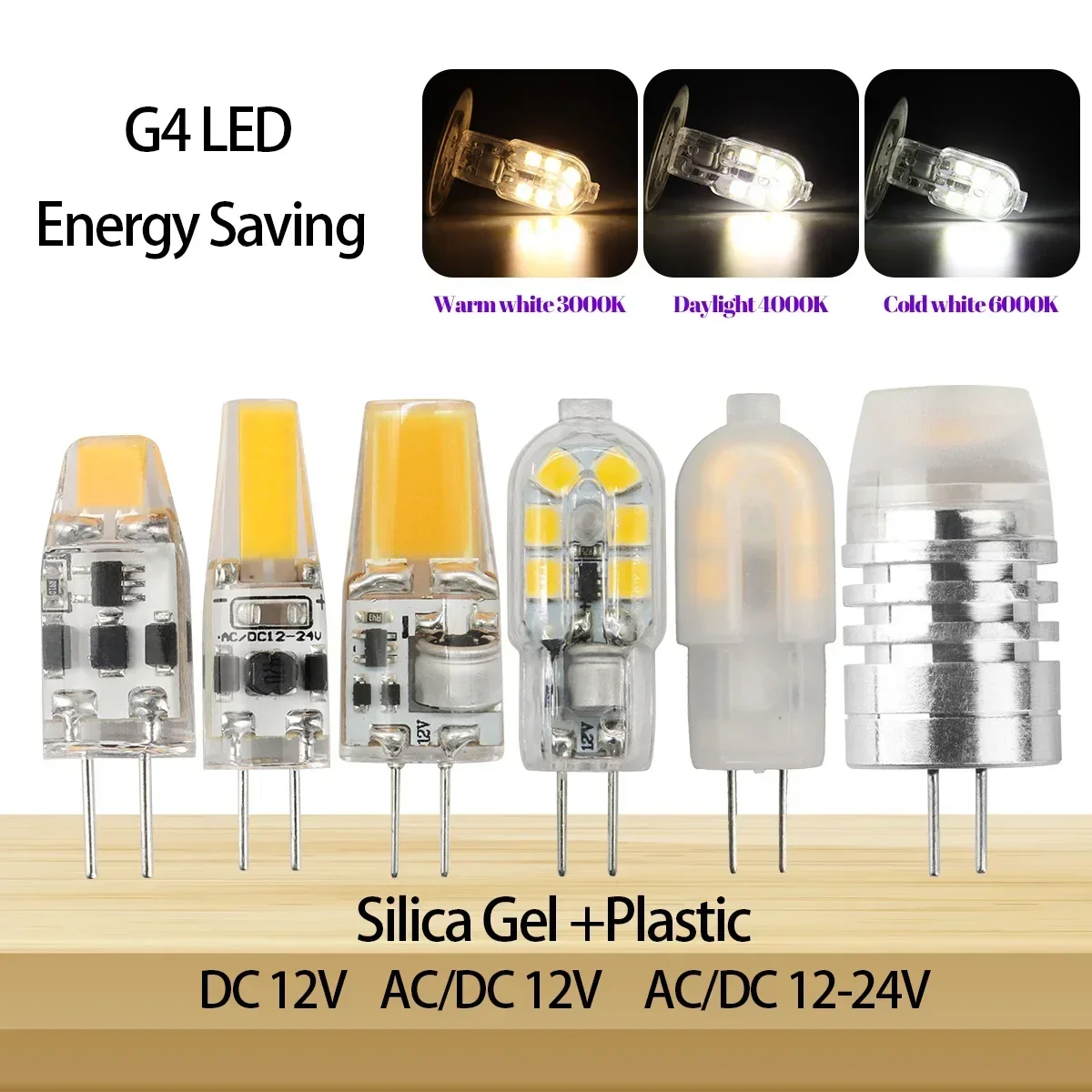 

5-50pcs LED G4 MINI Bulb AC DC 12V 24V Low Power 1.2W 1.4W 1.5W 2W 3W Efficiency Strobe for Crystal Chandelier Kitchen Light