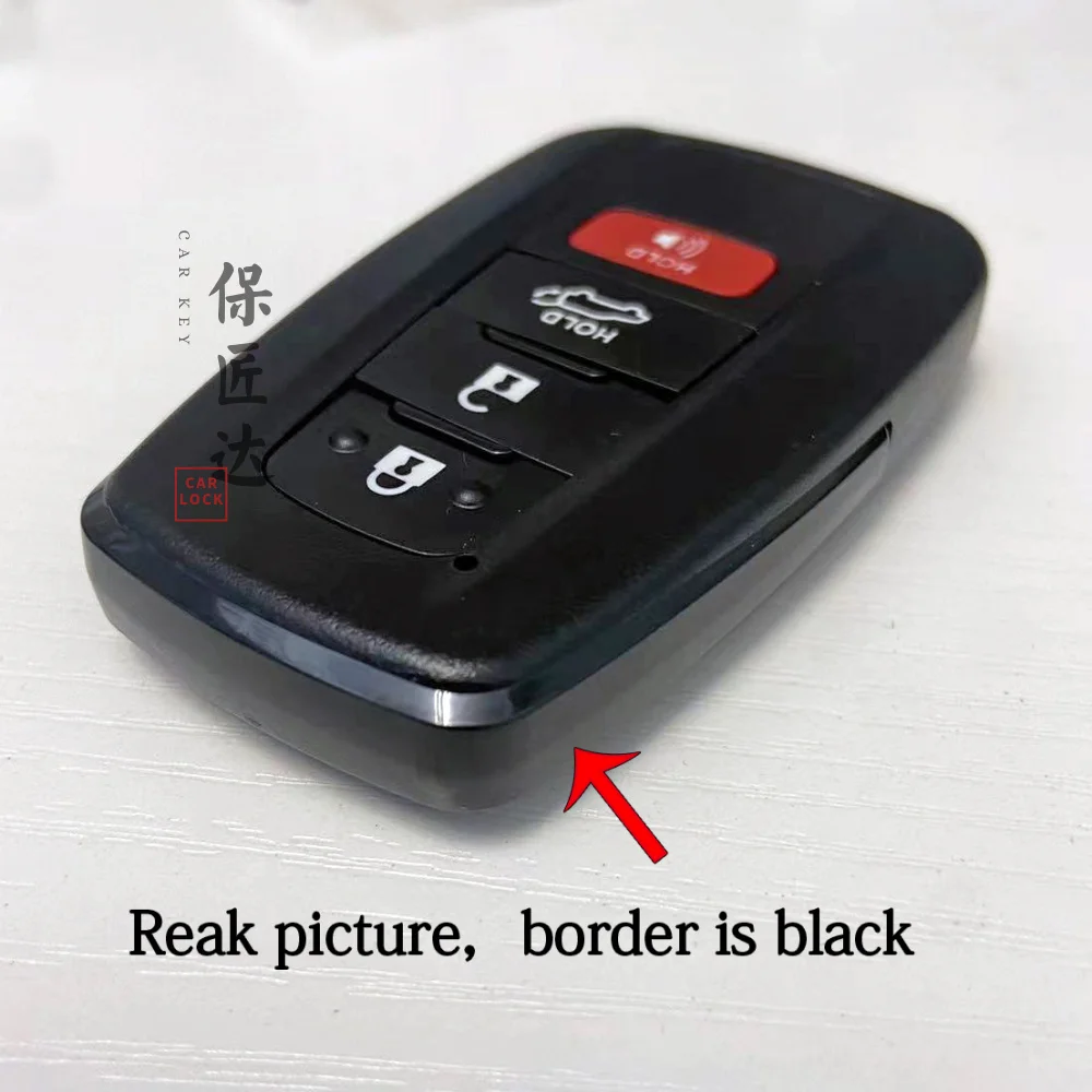 BaoJiangDd Car Key Shell Fit For Toyota Camry PRUIS HIGHLANDER CHR RAV4 Landcruise  suitable for 0410 3450 0351 installation