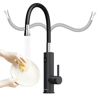 3200W Electric Faucet With Universal Spout Water Heater 220V Heating Tap Instant Water Heater Stainless Steel Faucet Geyser