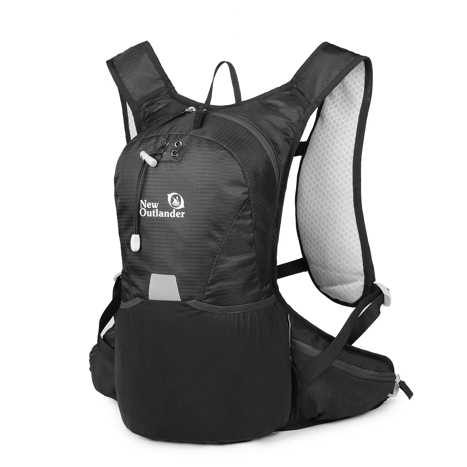 

Все необходимое для походов, рюкзак 12 л, водонепроницаемый рюкзак для бега и кемпинга, нагрудный ремень, регулируемый светоотражающий дизайн