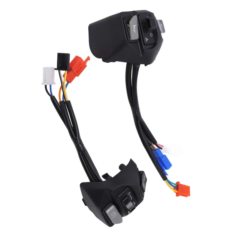Motorcycle Handlebar Switch Assembly Left Right Flameout Control Replacement For NVX 155 125 AEROX 155