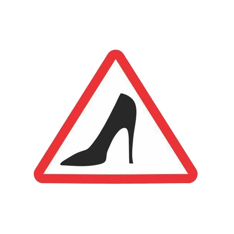 1Pc LYKX Funny Girl Car Sticker Female Driver Warning Vinyl Waterproof Decal for Helmet SUV