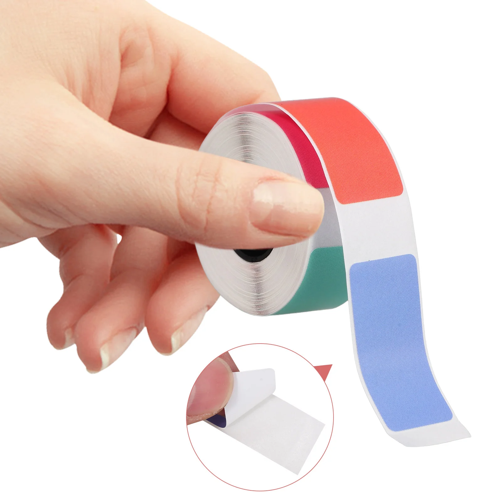 

Blank DIY Thermal Labels Self Adhesive Name Jewelry Store Tags for Printing Tear Resistant Scratch Proof Sturdy Material