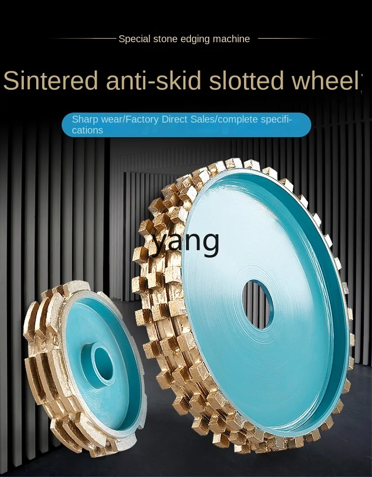 CX slotted grinding wheel granite staircase floor anti-skid groove blind channel grooving wire drawing wheel