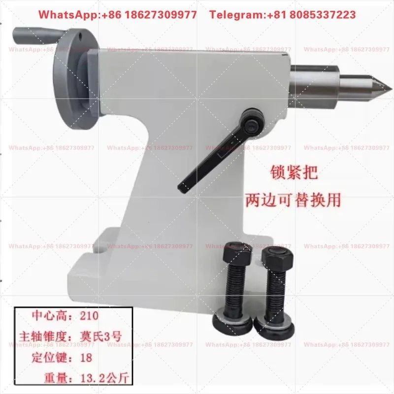 Four axis tailstock CNC indexing head 110125/135/160 four axis manual ejector pin interchangeable tailstock ejector pin