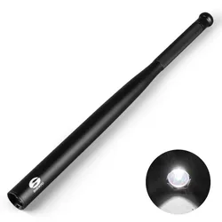31-46CM Baseball Bat LED Flashlight Waterproof Super Bright Baton Aluminium Alloy Torch Emergency Self Defens Outdoor Lighting