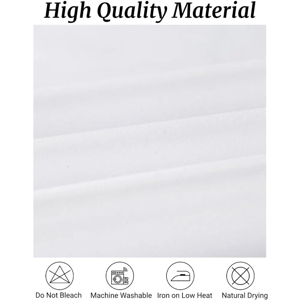 6 Pack Round Tablecloth, 132 Inch, Stain Resistant and Wrinkle Polyester Table Cloth, Fabric Table Cover for Kitchen Dining