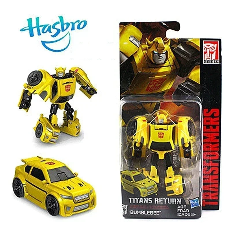 IDW Transformers Commander Level G Series Hornet, Juguete Robot con Volante Grande para Interiores, Shock Dahan, Hot Break, Black Jack