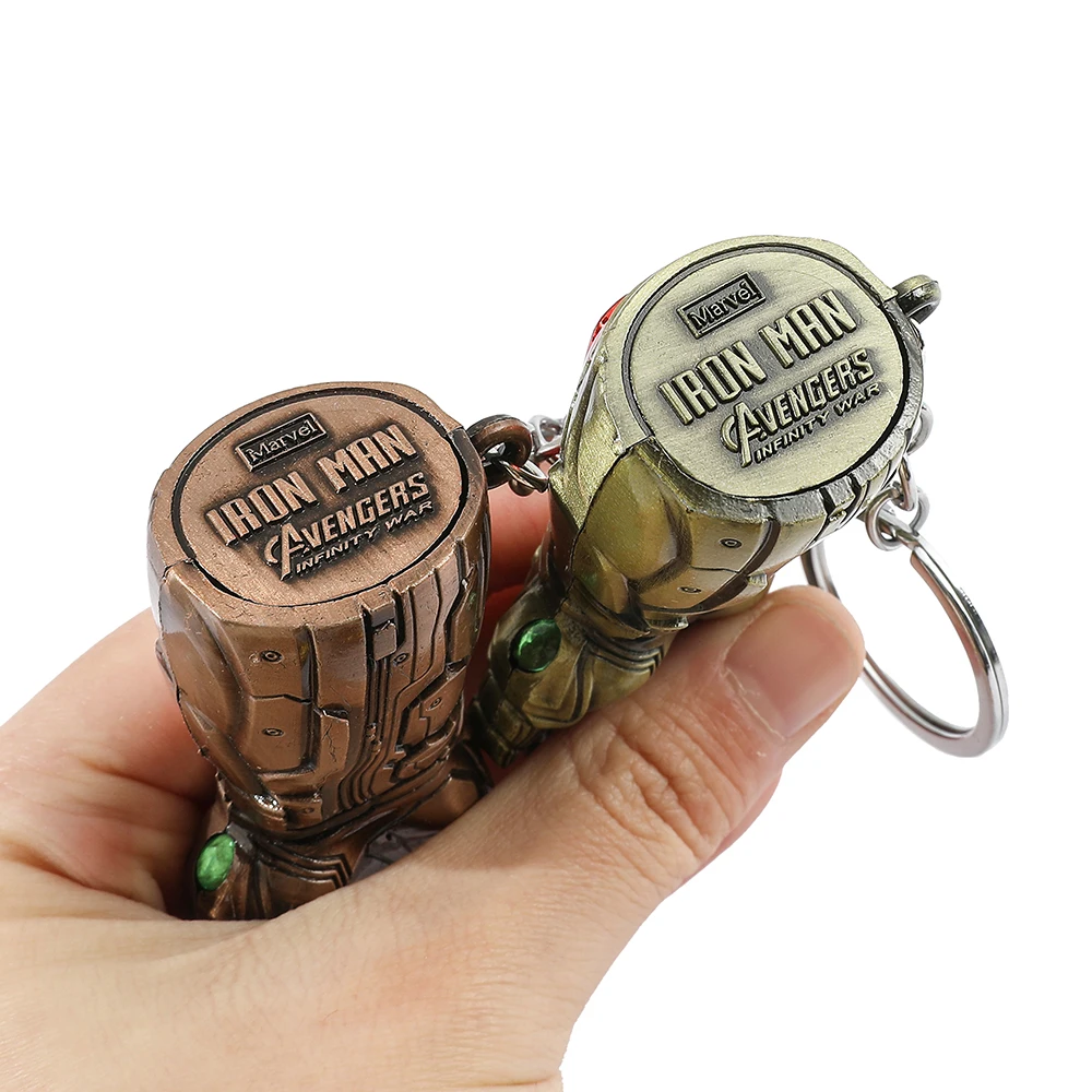 إنفينيتي قفاز مفتاح سلسلة أنيمي الرجل الحديدي ثانوس حلقة رئيسية اكسسوارات المفاتيح لمفاتيح السيارة لعبة قلادة أصدقاء هدية #5