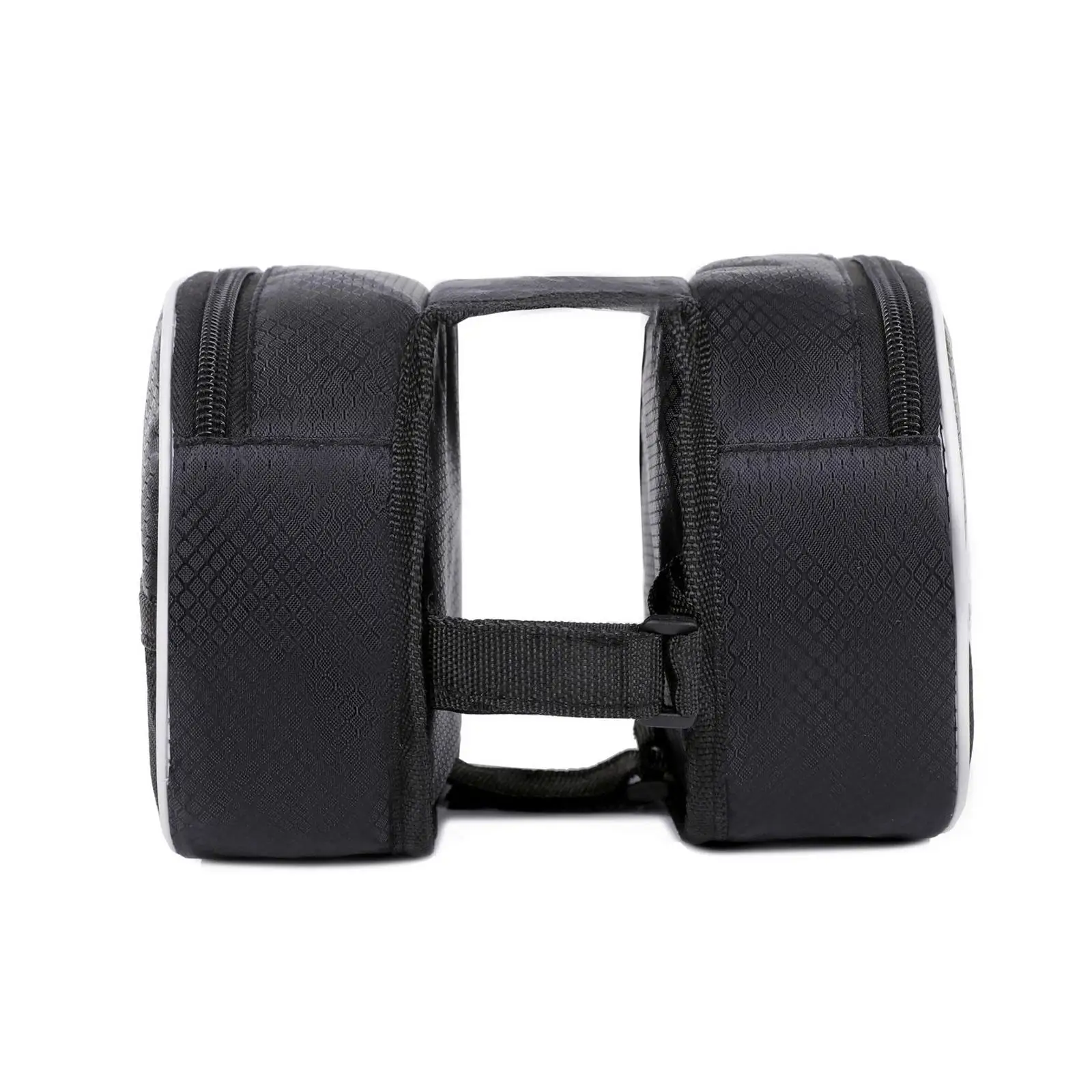 Bicycle Front Frame Bag Phone Case Holder Bike Pouch Seatpost Bag Front Spar Pack Universal Bike Panniers Bag Tube Bike Bag