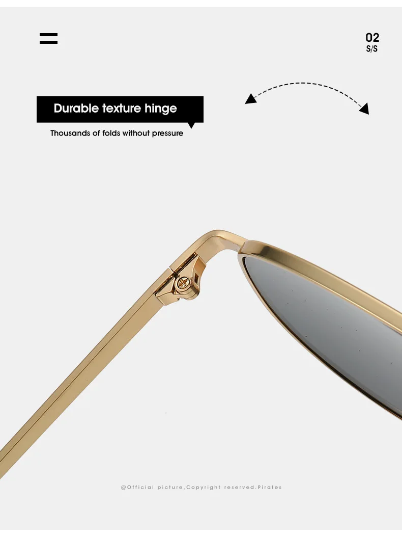 Vintage Übergroße Farbverlauf-Sonnenbrille aus Legierung für Damen Neue Modische Rosa Elegante Sonnenbrillen Retro Sexy Shades Outdoor UV400 – Detail 21