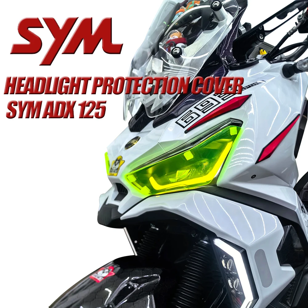 

For SYM ADX 125 ADX125 Headlight Protection Cover Headlight Decorative Cover Headlight Modification Cover